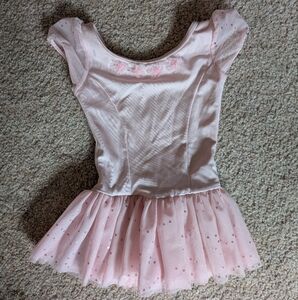 Capezio Light Pink Skirted Leotard, Size T (2T-4T)